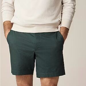 J. Crew Stretch Flat Front Chino Shorts